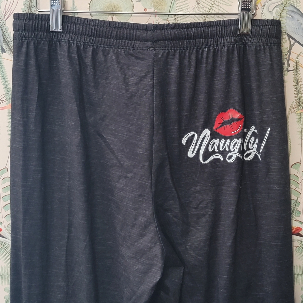 Naughty Black Joggers